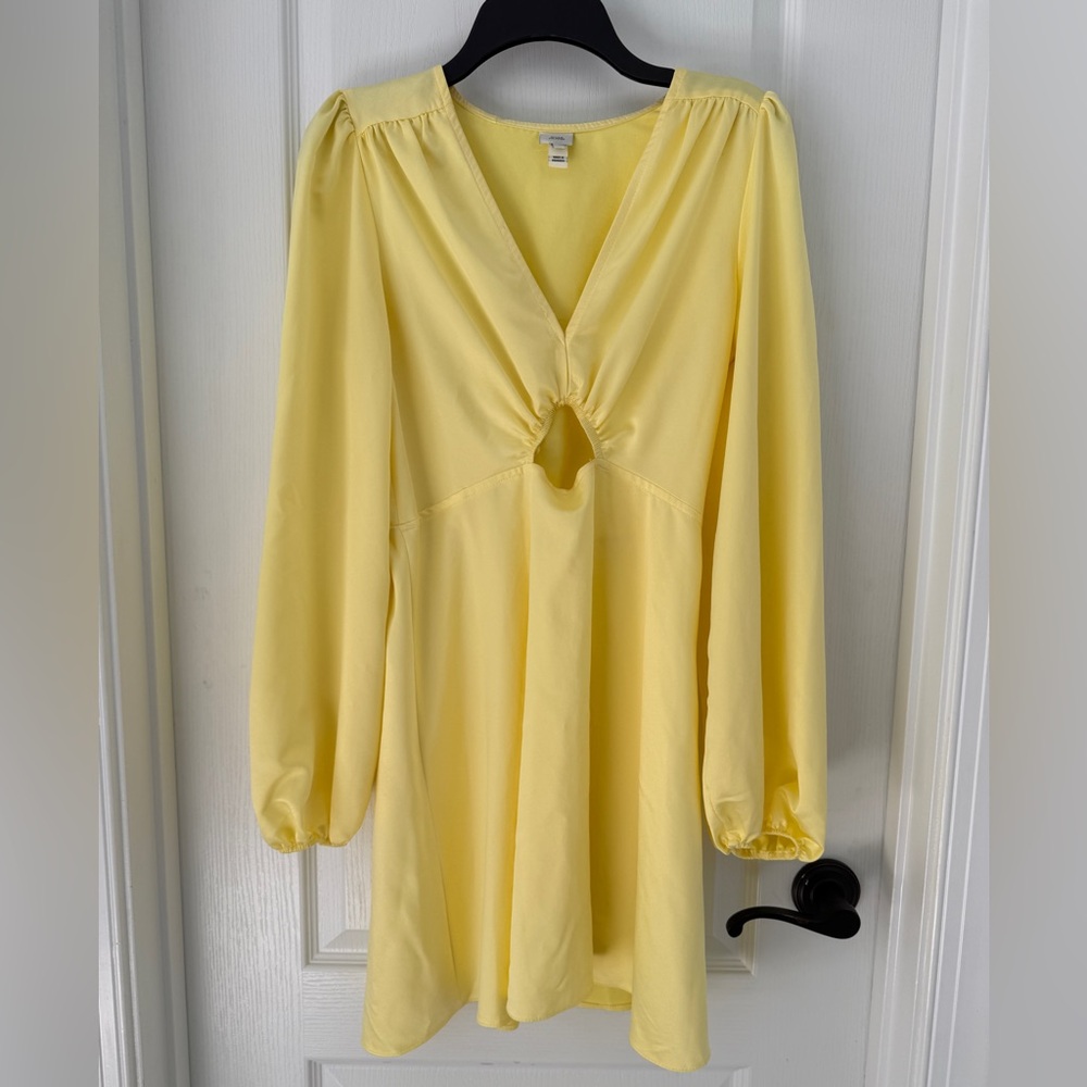 River Island Yellow Mini Dress